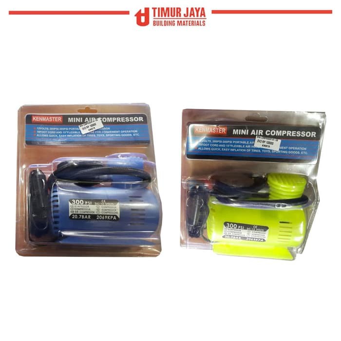 MINI AIR COMPRESSOR / POMPA ANGIN MOBIL / KOMPRESOR MINI KENMASTER