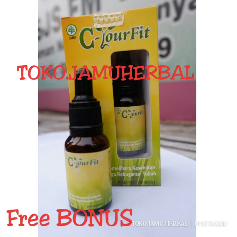 Obat tetes jamu herbal c-yourfit cyourfit c yourfit