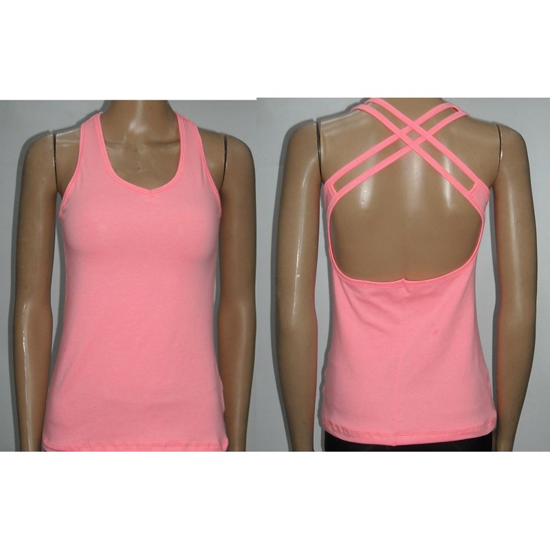 Baju Senam Tanktop Yoga Dance Zumba Aerobik kode ATb96