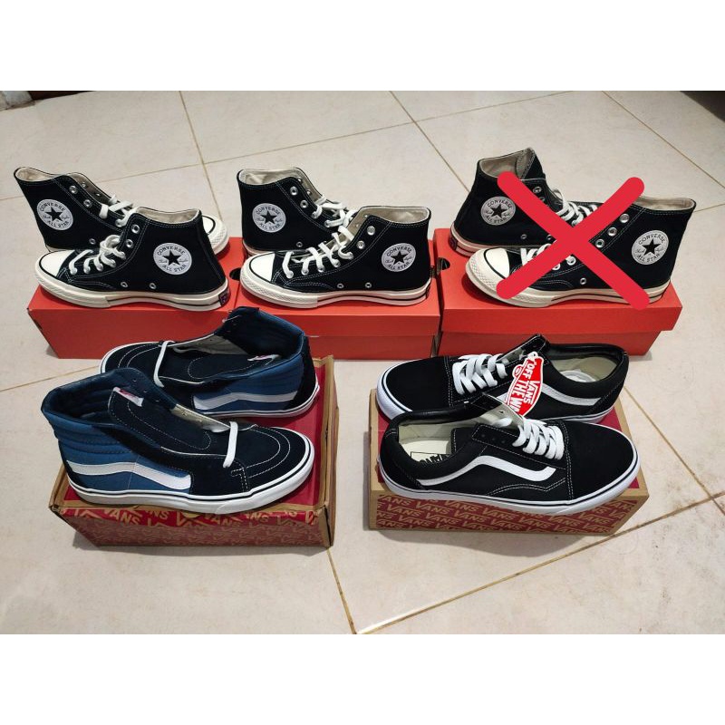 BORONGAN VANS & CONVERSE