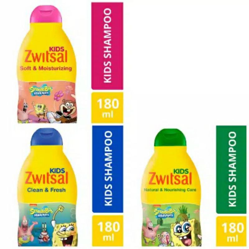 Zwitsal Kids Shampoo 180 ml