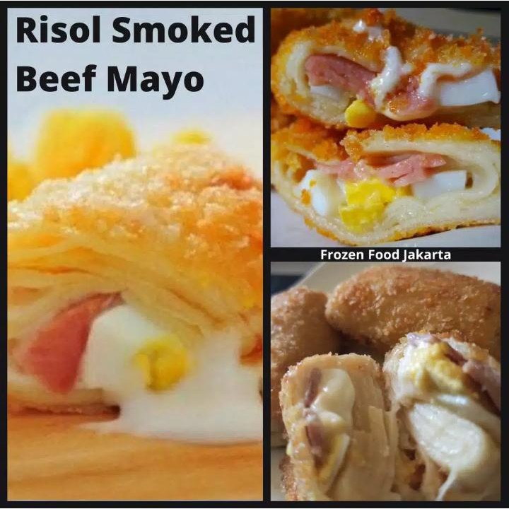Risoles Mayo Smoke Beef Telur Spesial Frozen