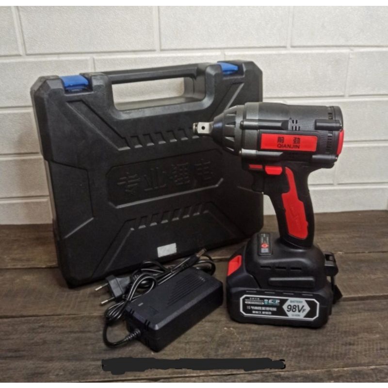 Cordless Impact Wrench Monqiqi Brushless Motor 98V