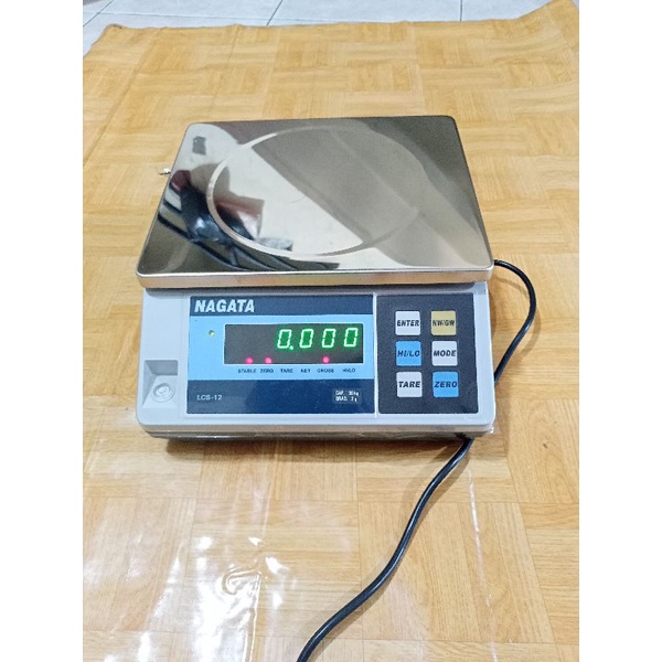 Timbangan Digital Nagata Lcs 12 6kg,12kg,30kg