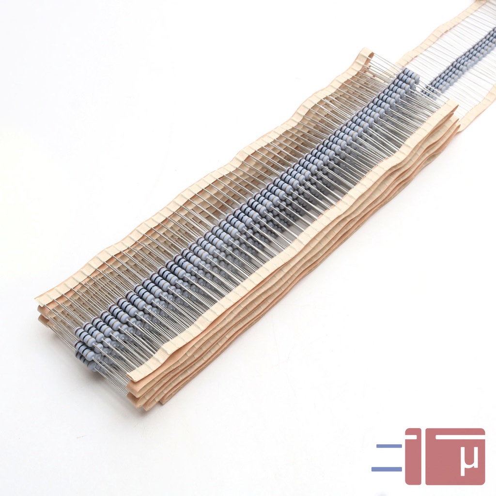 x10 Resistor 10R 10 Ohm 1W Metal Oxide 5% Taiwan Kaki Tembaga