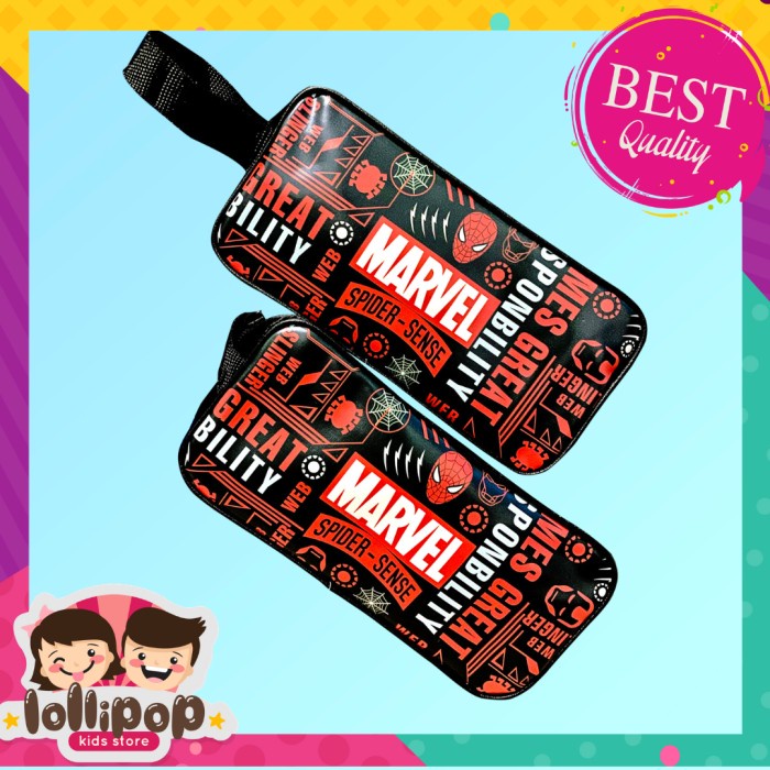 

Hot Sale Kotak Pensil Karakter Sereting Sense Hitam Bagus Murah Trendi