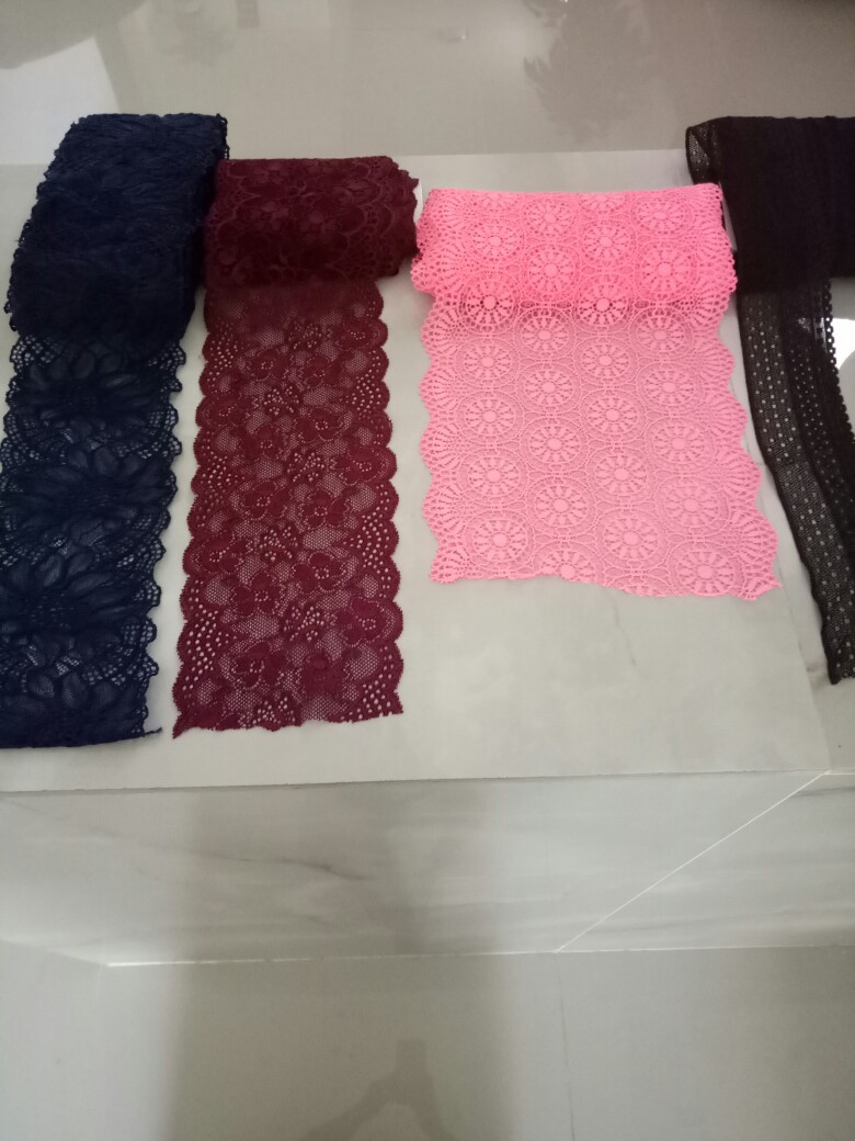 Renda Stretch/elastis 8.5cm - 10cm