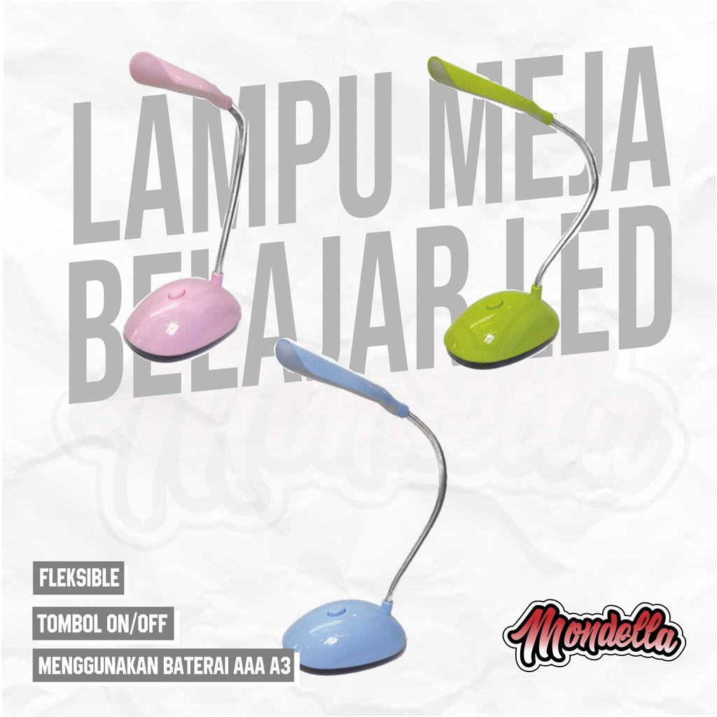 Lampu Meja Belajar Lampu Belajar Mini Desk Lampu Meja LED Lampu Meja Belajar On Off Lampu Baca Porta
