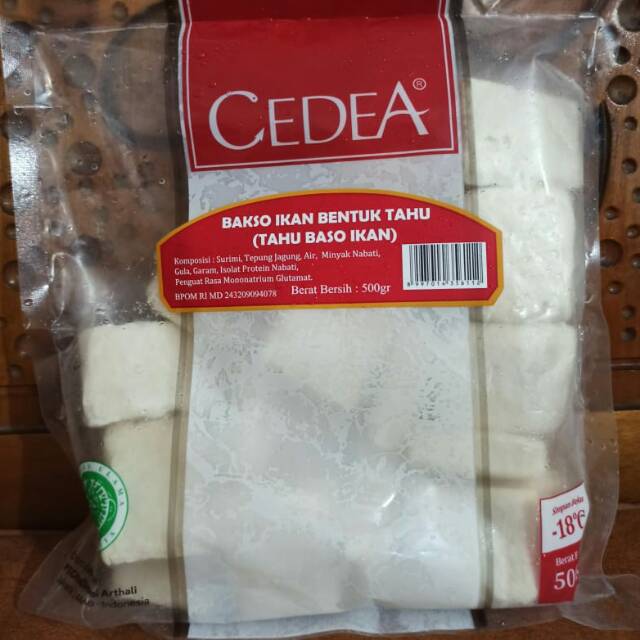 

CEDEA - Baso Ikan Bentuk Tahu (Tahu Baso Ikan) 500 gram