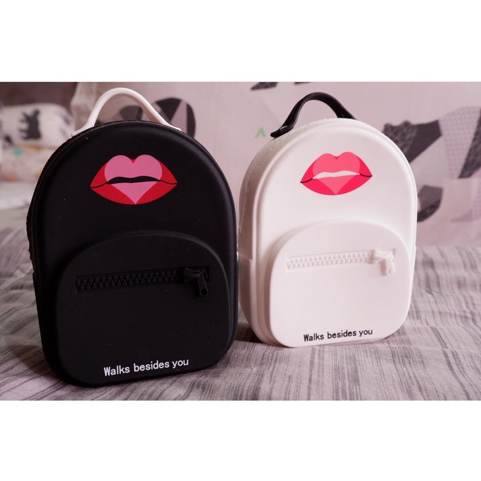 Ready Stok Mini Coin Purse Dompet Koin Jelly Tempat Kartu dan Perhiasan Serbaguna terakhir