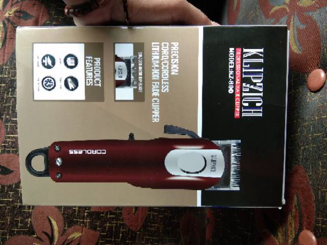 KLIPZICH MAESTRO hair clipper klipzich tanpa kabel charger alat potong rambut chas mesin cas