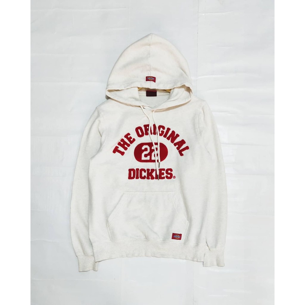 Dickies Hoodie Original White [Size S fit M]