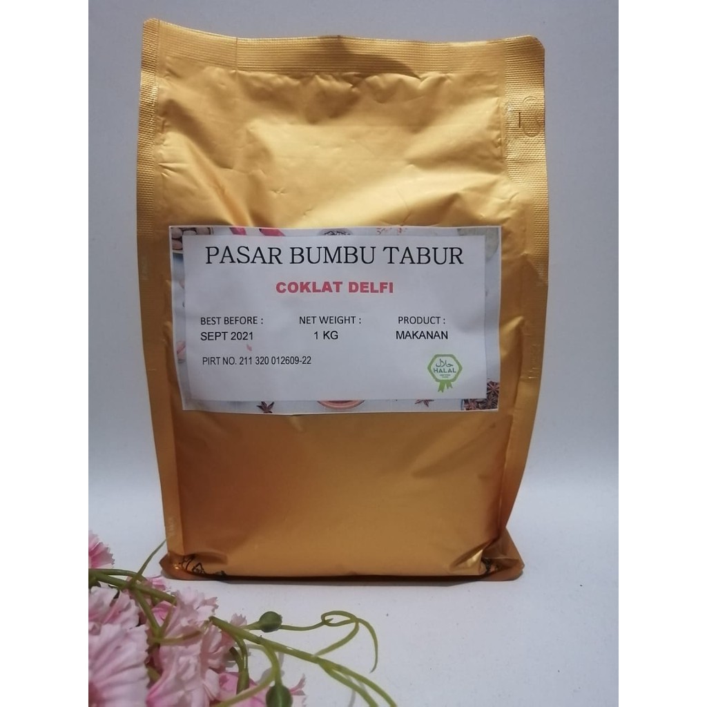 

BUMBU TABUR COKLAT DELFI 1 KG BUBUK MAKANAN ENAK MURAH HALAL