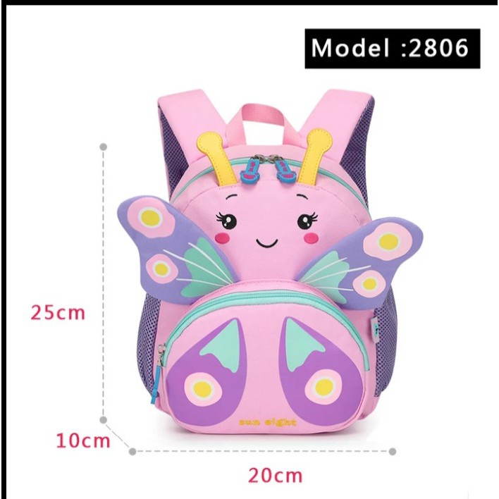 Tas Ransel Anak Perempuan Tas Anak Paud TK Tas Anak Karakter Lucu