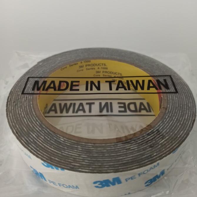 

Double tape / isolasi bolak balik bb 3m putih foam '
