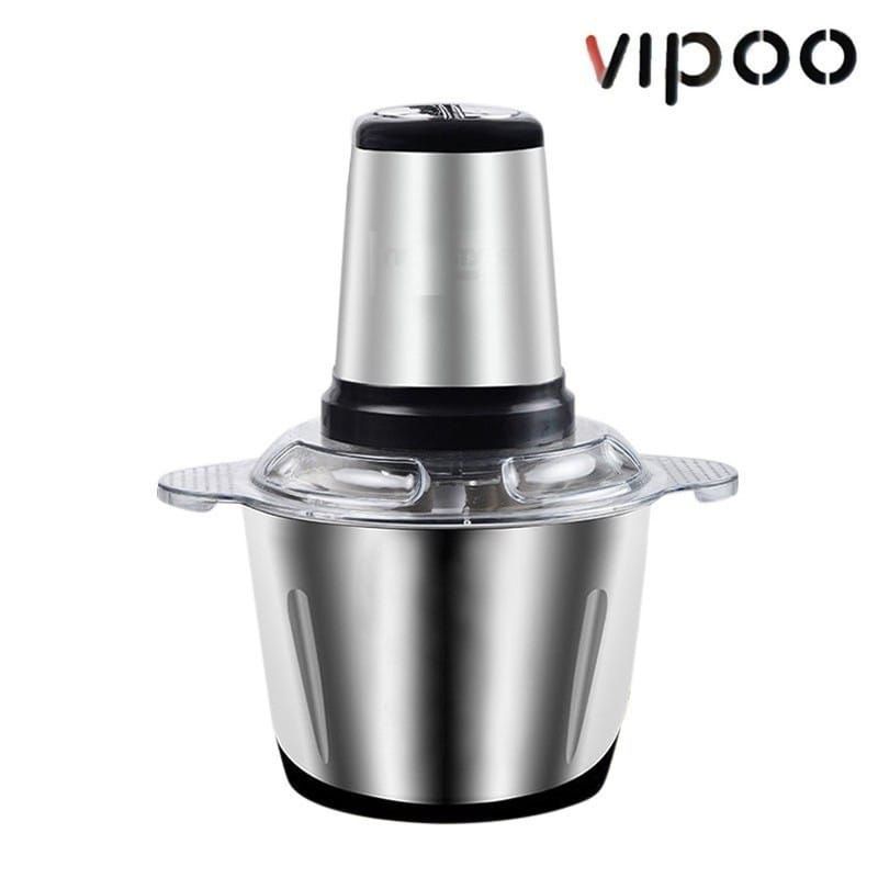 Food Chopper Vipoo V-6005 Stainless 2L // Blender Juicer Multifungsi
