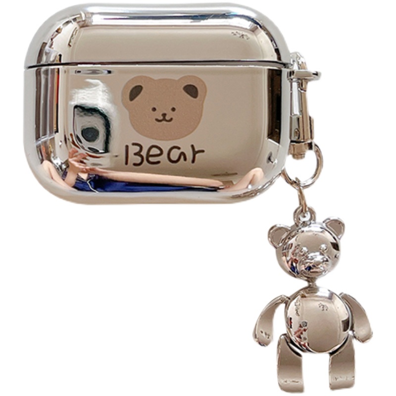 Casing soft case tpu Motif Kartun Beruang Untuk Airpods 1 / 2 / 3 (2021) / 2nd