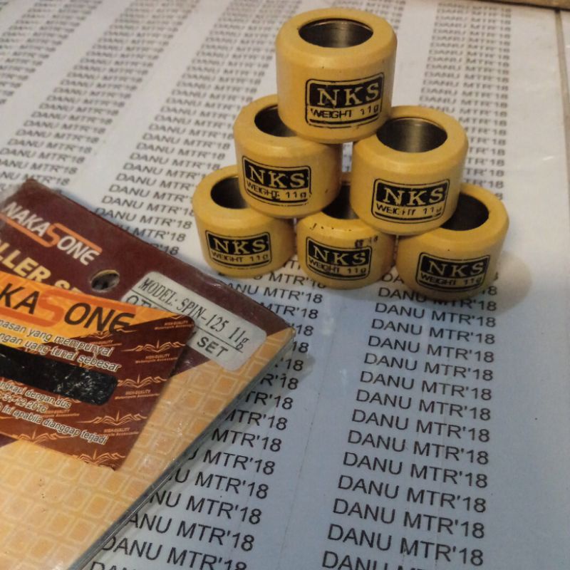 Roller roler Spin Spin 125 roller 11gram spin nakasone