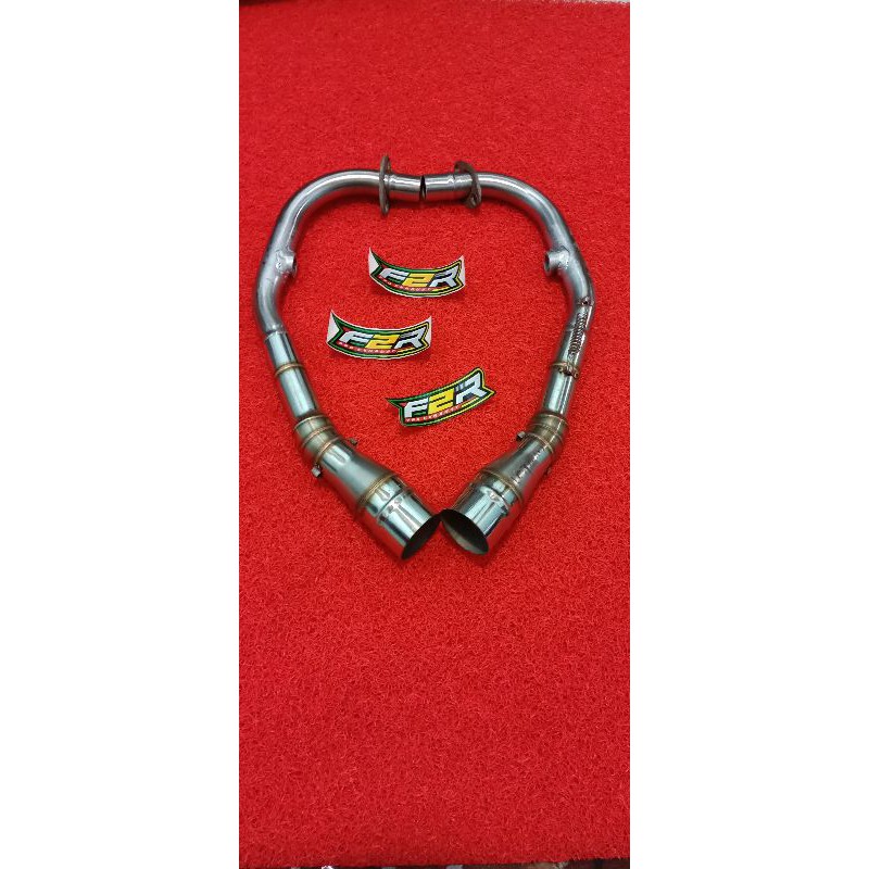 Leheran Knalpot Vespa Matic Sprint Inlet 50mm