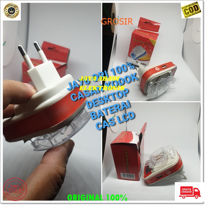 J76 DESKTOP KODOK LCD USB ADAPTOR CHARGER BATERAI CASAN LED CHARGING BATERAI LCD ALAT CAS ELEKTRONIK CHARGER TRAVEL UNIVERSAL MULTI POWER SUPPLY HANDPHONE BISA SEMUA JENIS BATERAI HADPHON DAN ADA TEMPAT USB POWER TINGGAL KASIH KABEL AJA LEBIH PRAKTIS