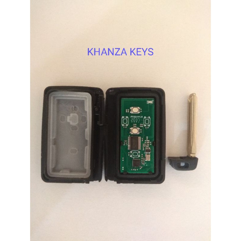 kunci remot smart key toyota yaris