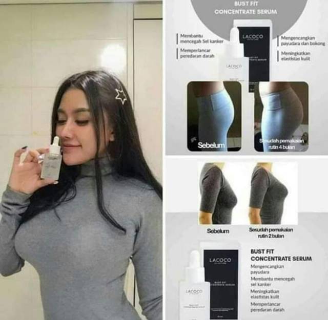BUSFIT LACOCO NASA /SERUM PEMBESAR PAYUDARA DAN PANTAT PERMANEN DAN CEPAT