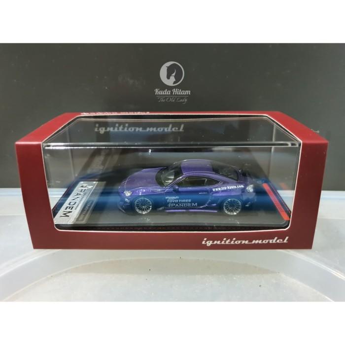 Ignition Model Pandem Toyota 86 V3 Purple Metallic