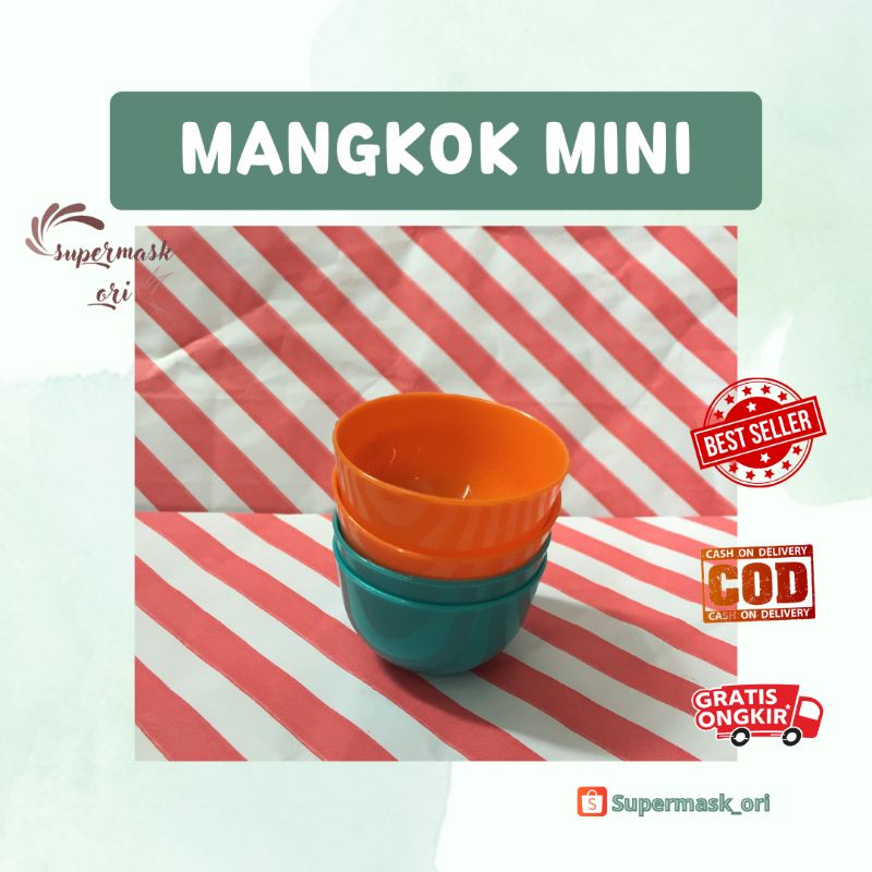 MANGKUK MASKER WAJAH | MANGKUK PLASTIK KECIL LUCU
