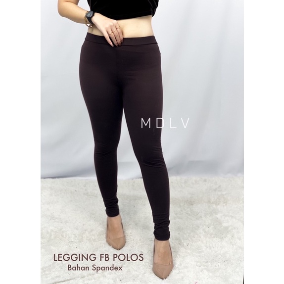 MDLV ~ LEGGING POLOS FREESIZE (FB) // LEGGING CEWEK GOODQUALITY // FASHION WANITA