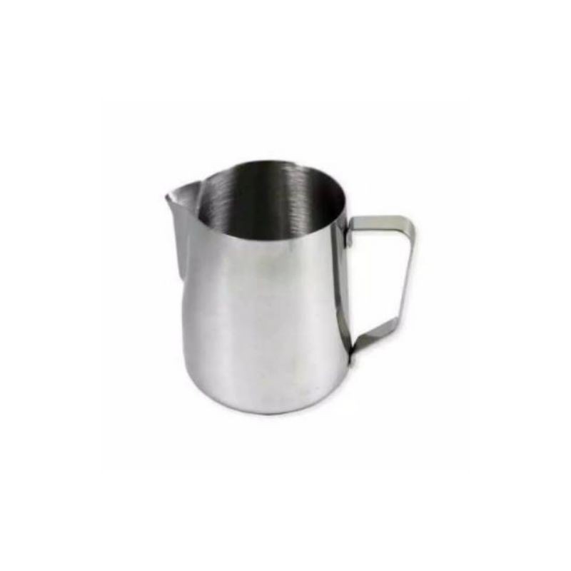 PAKET STAINLESS MILK JUG 600 ml ONE TWO CUPS + MILK FROTHER LATINA - BARISTA PROFESSIONALS TOOL