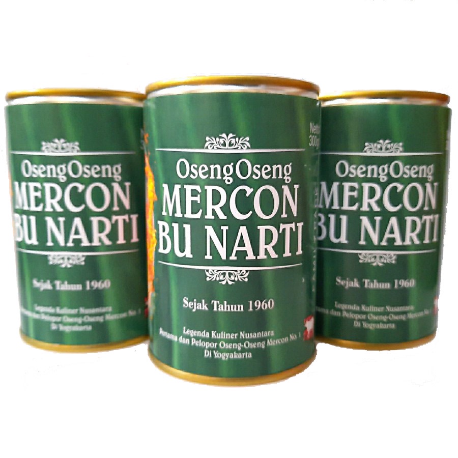 Oseng Oseng Mercon Bu Narti Khas Jogja All Varian Special Promo - 300 Gram