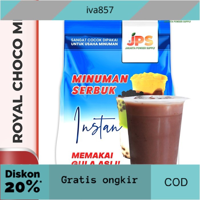 

PROMO Bubuk Minuman Royal Choco Mix Powder Instan JPS Gula GRATIS ONGKIR