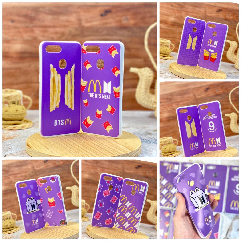 Softcase Casing BTS Meal  Viral / The BTS ARMY Lovers / Cassing Softcase Untuk  REDMI[Import.acc]