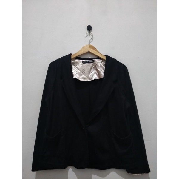 Preloved Thrift Atasan Outer Wanita Blazer Kaos Oversize Jumbo