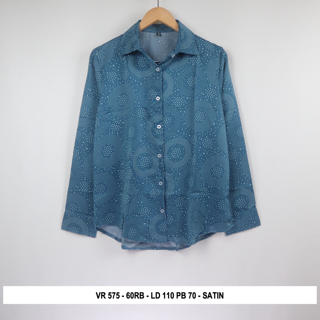 Thrift Blouse Vintage | Kode V3-VR 575