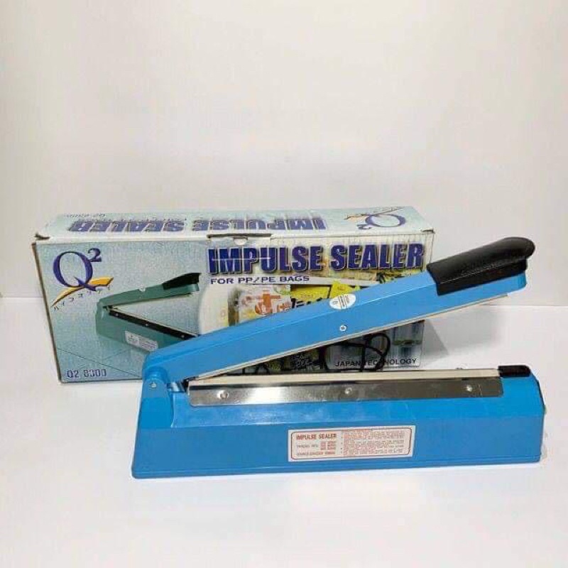 Impulse Sealer Alat Mesin Press Plastik Q2 8300 Ukuran 30cm Perekat Plastik Makanan