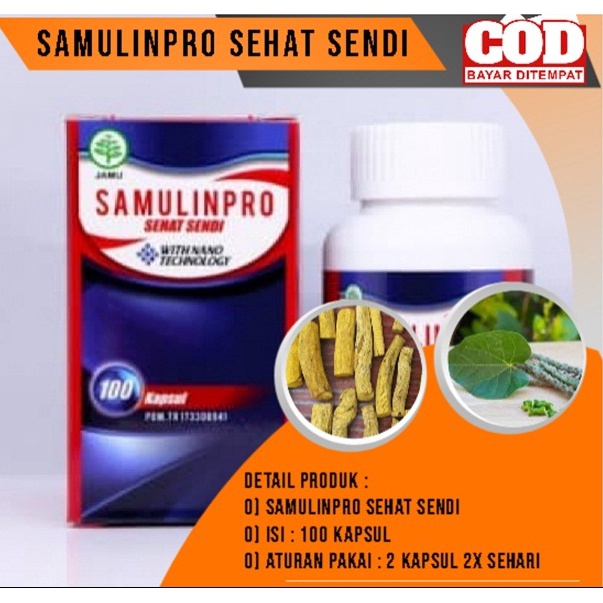 Obat Sakit Pinggang Sebelah Kanan/Kiri-Sakit Pinggang Sampai Ke Perut-Pinggang Kecetit-SAMULINPRO
