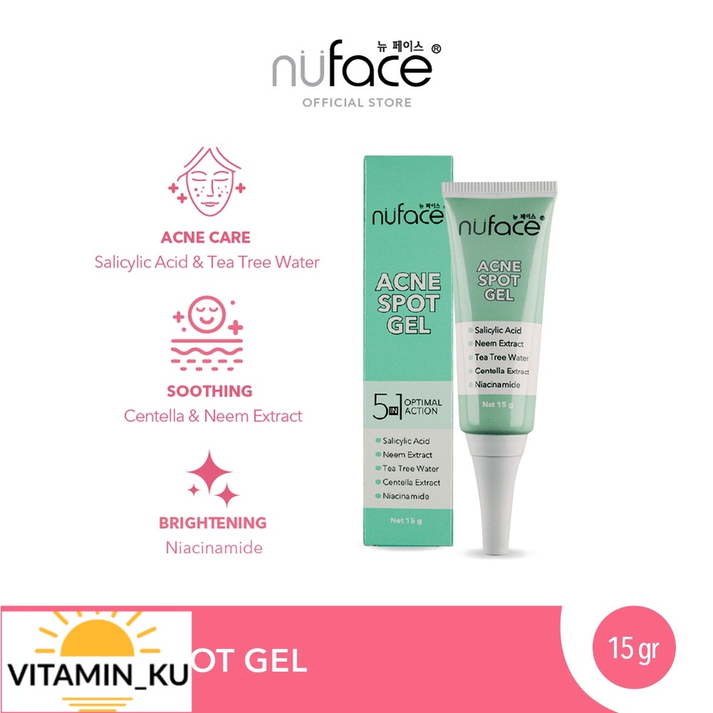 PROMO Nuface Acne Spot Gel 15g