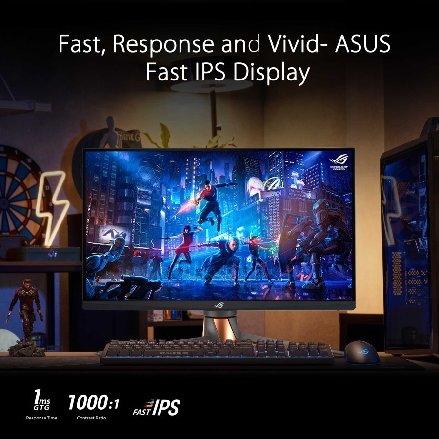 ASUS ROG Swift PG279QM 27 Inch IPS 1440p 240Hz - Gaming Monitor