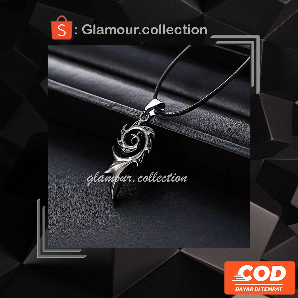 [COD] Kalung Pria Wanita Liontin Stainless Steel Glamour 1 Fashion Pria Wanita