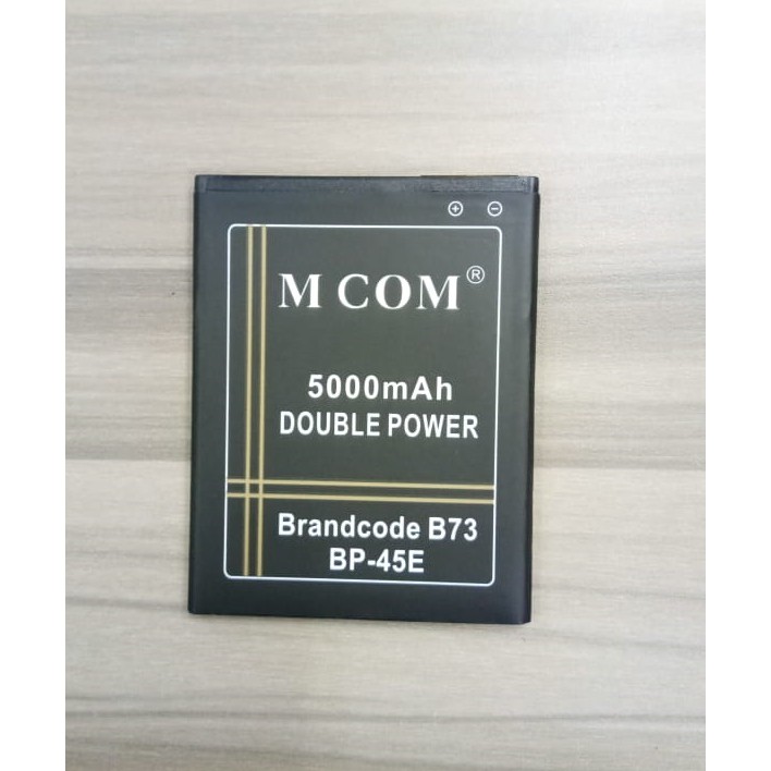 Battery Batre Baterai Double Power Mcom Brand Code Brancode BrandCode B73 BP45E BP-45E BP 45E