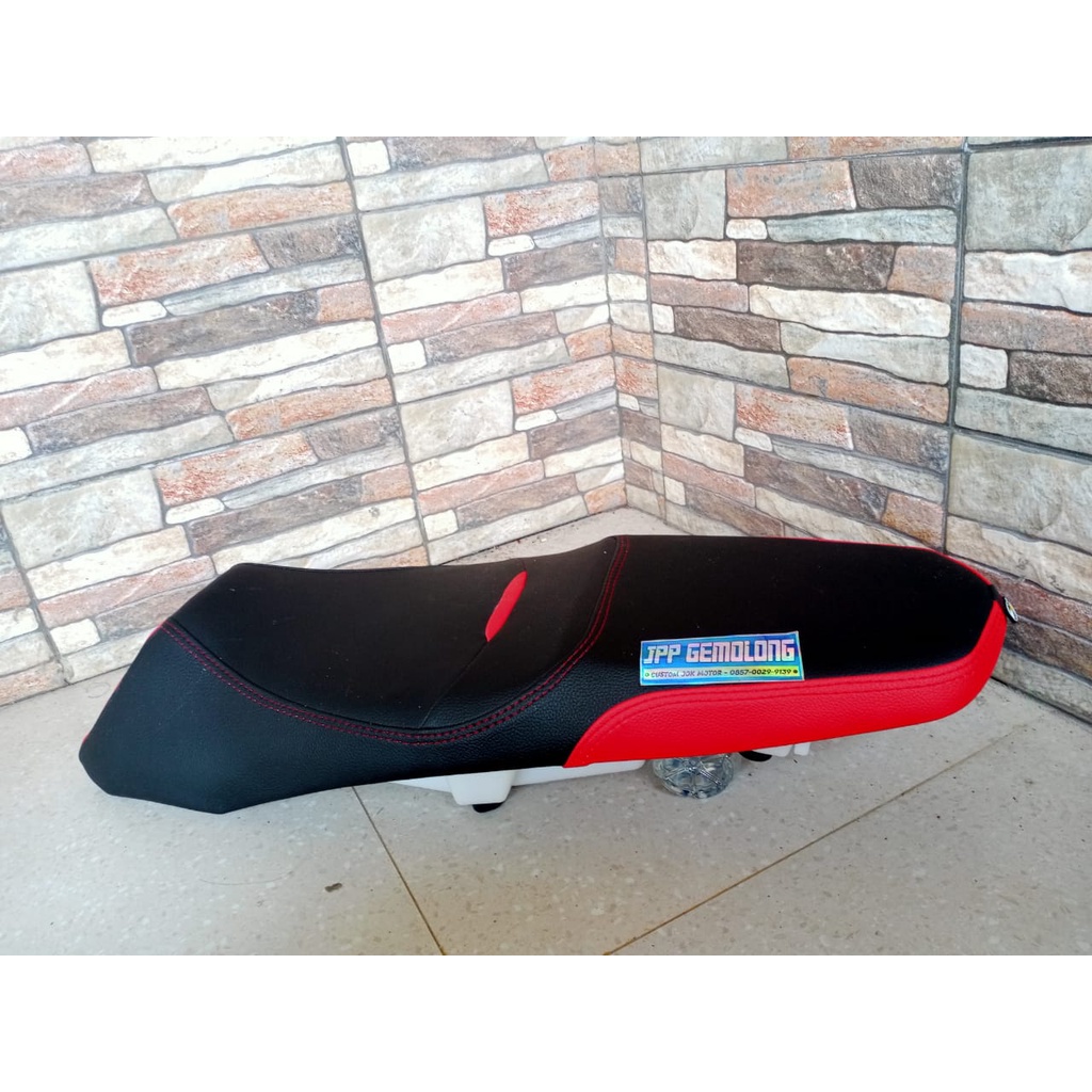 Jok Slim Vixion Old full MBtech - Jok Vixion Old custom MBtech - Jok Vixion Old modifikasi