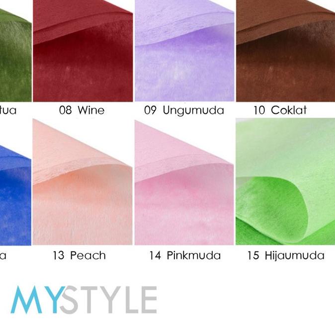 

MYSTYLE KERTAS BUNGA COTTON PAPER TISSUE (1 PACK = -+30 LBR) TISU FLOWER PAPER FLOWER WRAPPING
