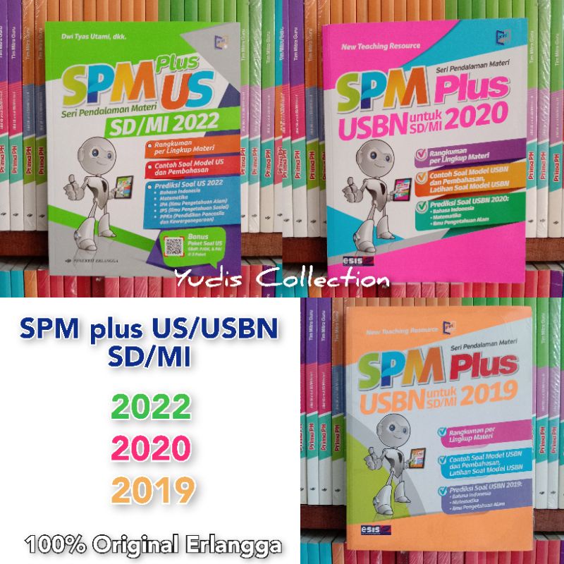 SPM plus US SD/MI 2022, USBN 2019 - 2020. Lengkap dengan kunci jawaban dan pembahasan