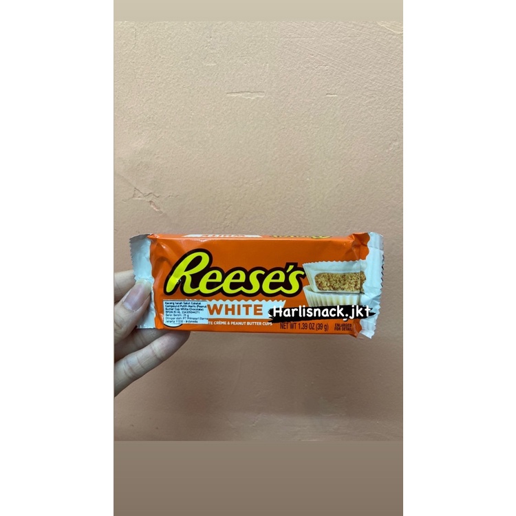 

Reese’s Milk Chocolate 2 Peanut Butter Cups WHITE