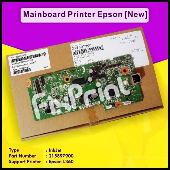 Original Mainboard Epson L360 Board Motherboard Printer L360 L-360