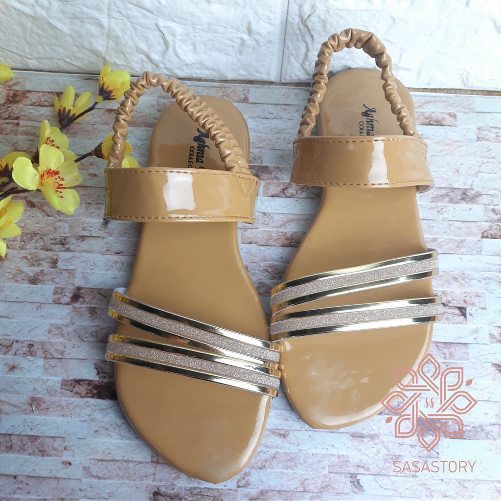 SANDAL SEPATU ANAK JELLY KARET LUCU 3 4 5 6 7 8 TAHUN KA03