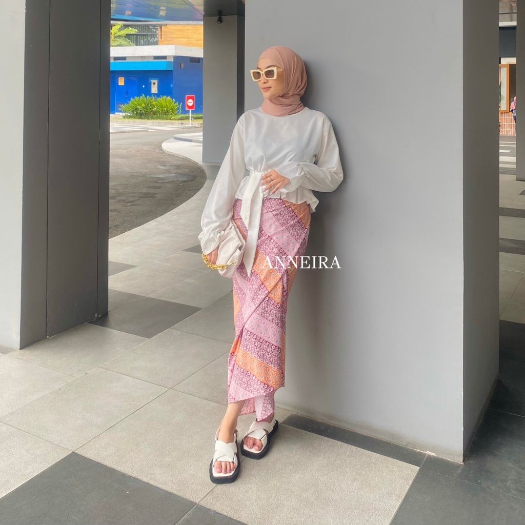 ROK SERUT BATIK EMMA (1 ROK JADI 3 LOOK)