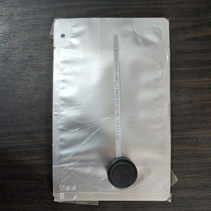Pouch retort pack 500 z isi 10 lembar
