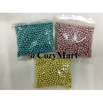 

Sprinkle Metalic ukuran sedang 100 gram